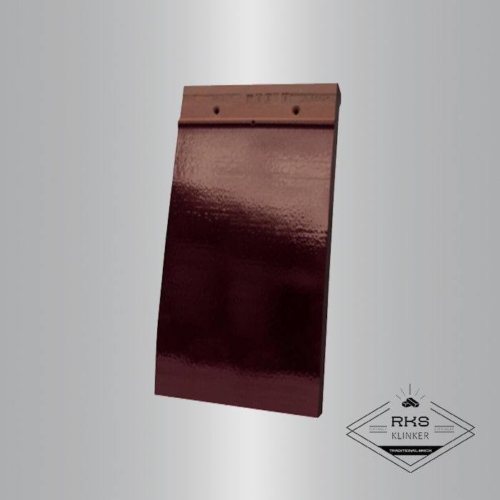 Керамическая черепица Koramic, Plain Tile Smooth, Wine Red Glazed в Орле